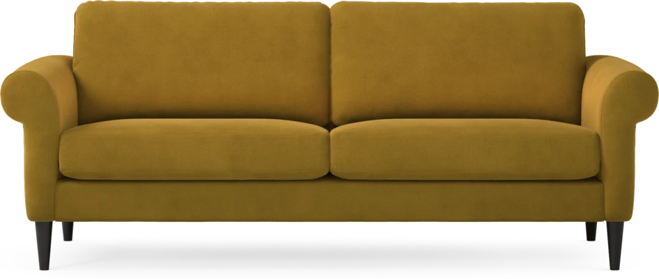 Bridge - 3-sits soffa - Gul