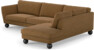 Madison Lux - 3-sits soffa med divan höger - Brun