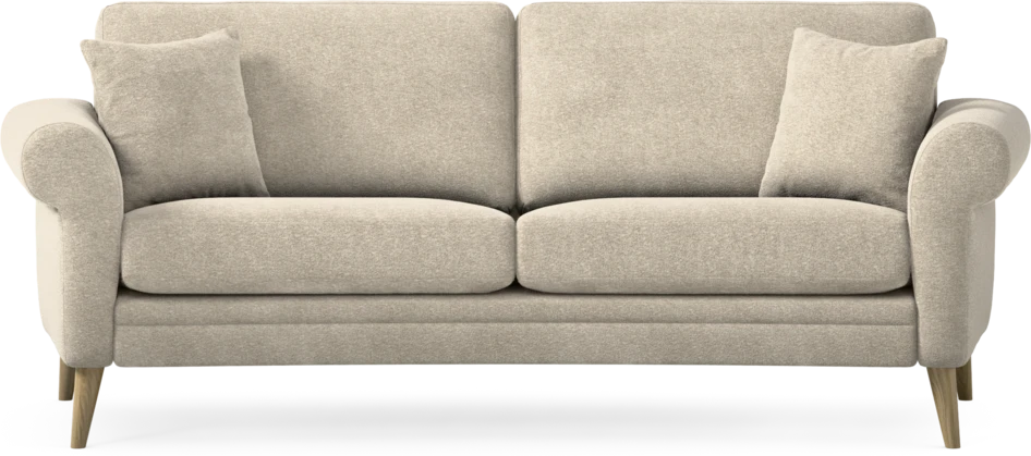 Eden - 2,5-sits soffa svängd - Beige