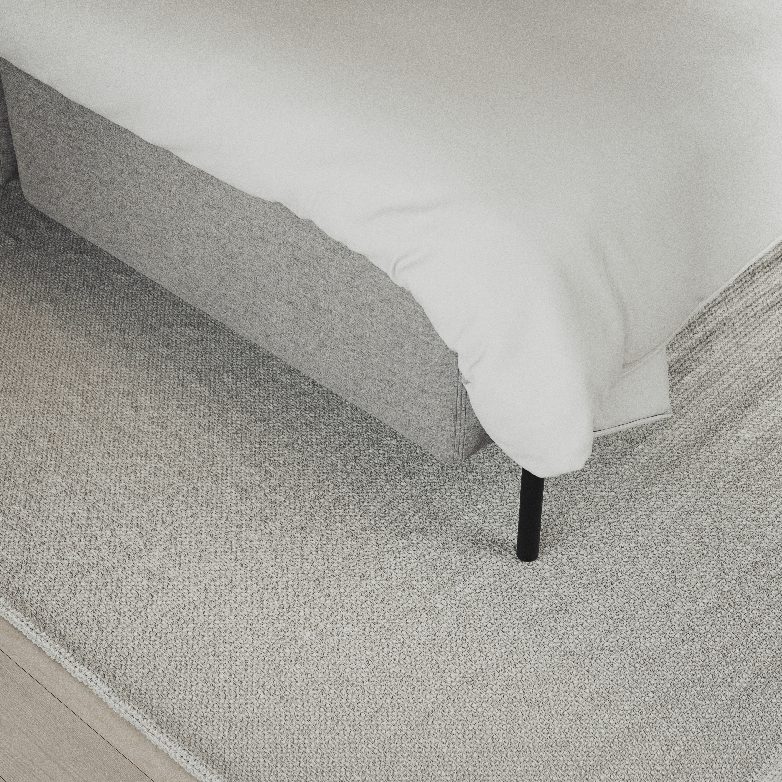 Delux Exclusive - Kontinentalsäng, enkelsäng 140 cm med bäddmadrass och sängben - inspiration
