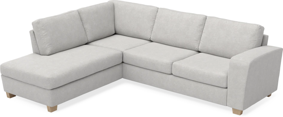 Friday - 2,5-sits soffa med divan vänster - Grå