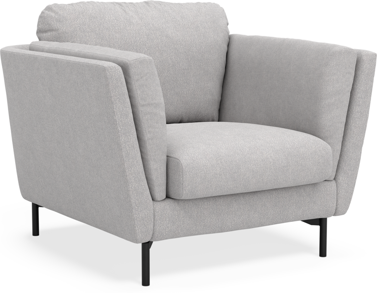 Madison Lux - Fåtölj, 70 cm - Grå