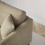 Eden - 2,5-sits soffa med schäslong - Beige