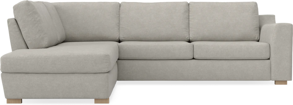 Friday - 2,5-sits soffa med divan vänster - Beige