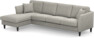 Eden - 3-sits soffa med schäslong - Grå