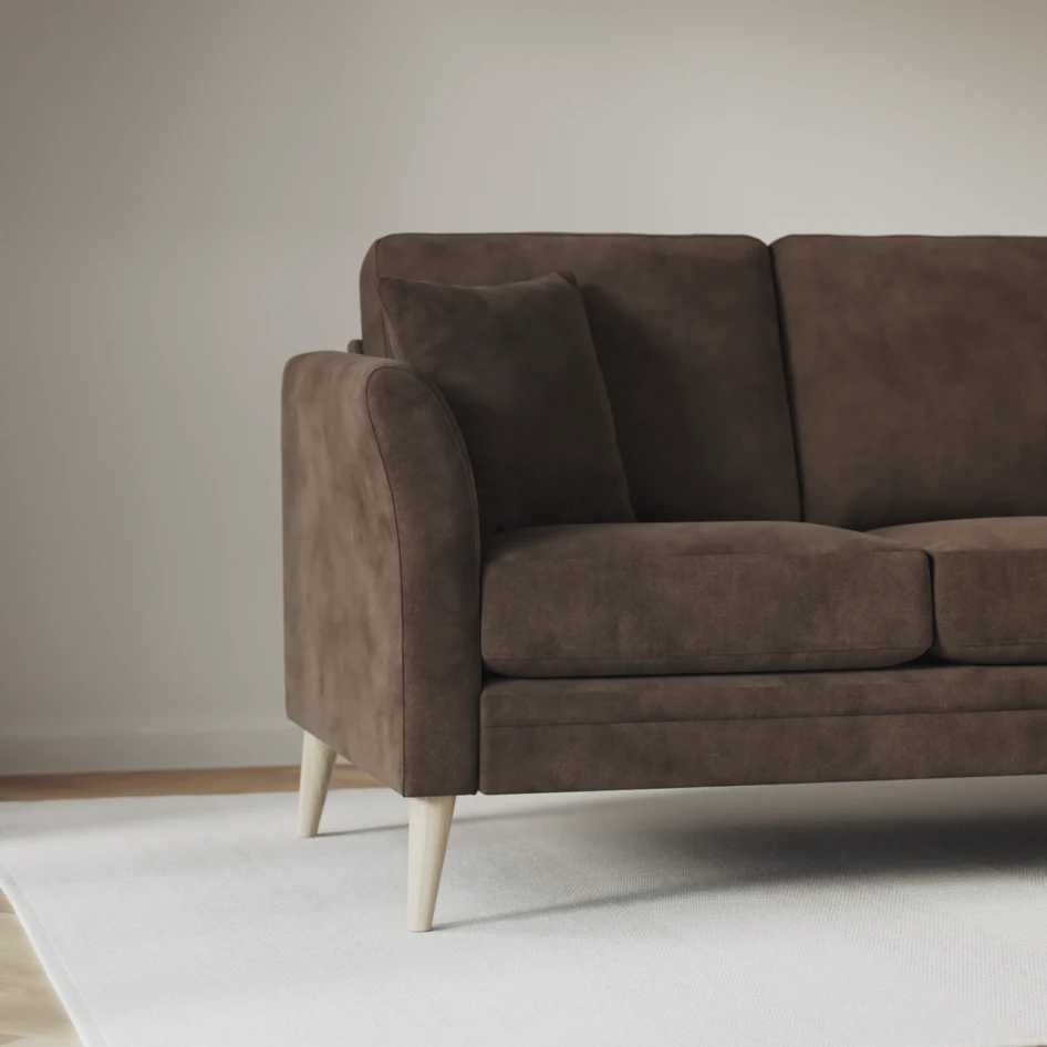 Eden - 2-sits soffa - Brun