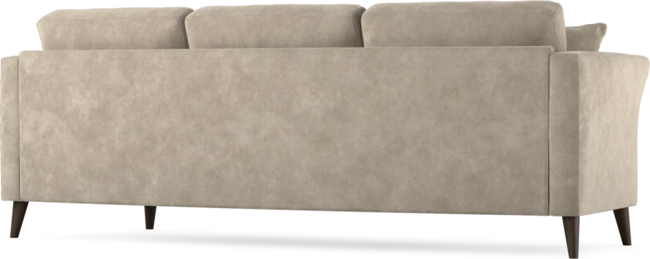 Eden - 3-sits soffa svängd - Beige