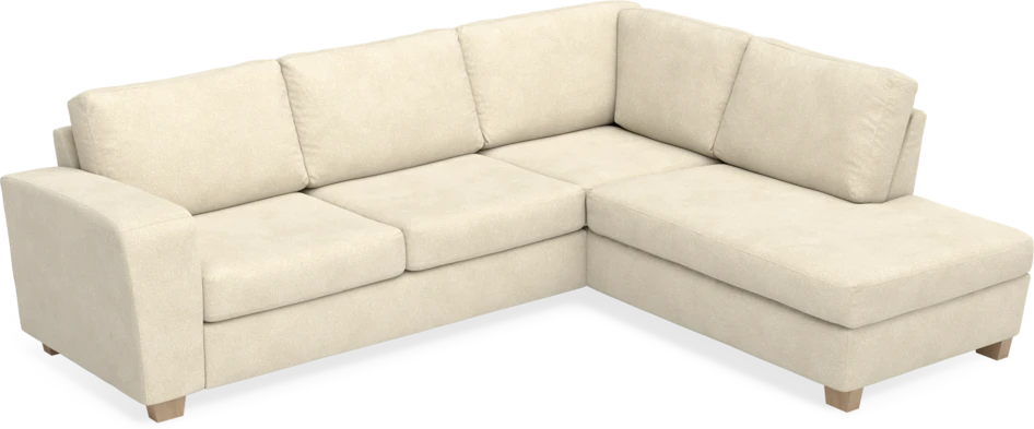 Friday - 2,5-sits soffa med divan höger - Beige