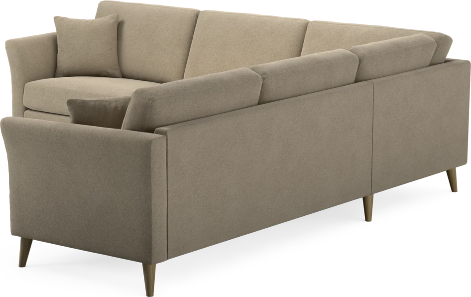 Eden - Hörnsoffa, 2,5+2,5-sits - Beige