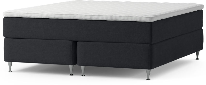 Delux Dream - Kontinentalsäng, dubbelsäng med bäddmadrass och sängben