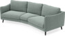 Madison - 3-sits soffa svängd, 90 cm - Turkos