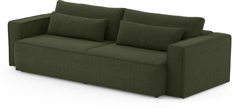 Ide - Bäddsoffa 4-sits - Grön
