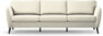 County - 3-sits soffa - Vit