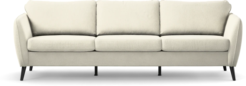 County - 3-sits soffa - Vit