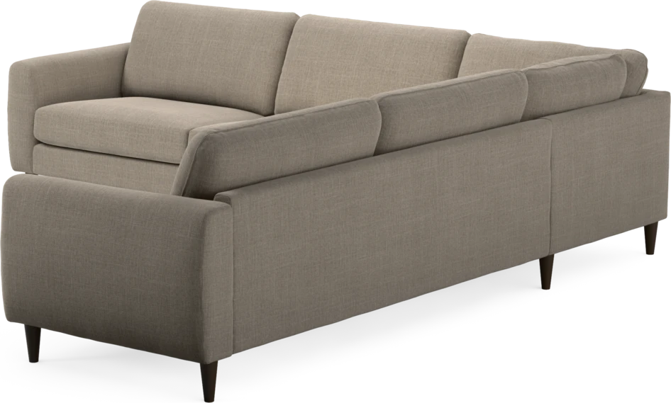 Bridge - Hörnsoffa, 3+3-sits - Beige