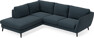 Madison - 2-sits soffa med divan vänster - Turkos