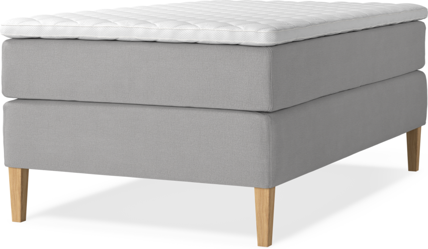 Delux Exclusive - Kontinentalsäng, enkelsäng 120 cm med bäddmadrass
