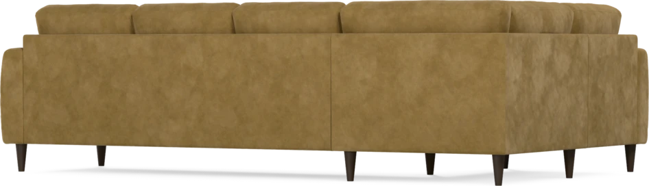 Eden - Hörnsoffa, 1+3-sits - Gul
