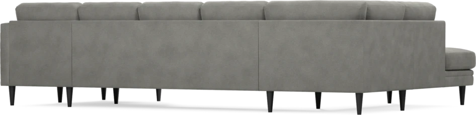Eden - 3-sits soffa med divan vänster och schäslong höger - Grå