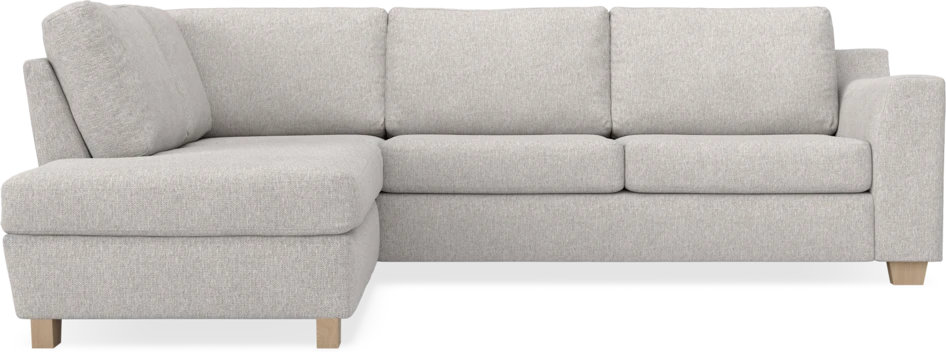 Friday - 2,5-sits soffa med divan vänster - Grå