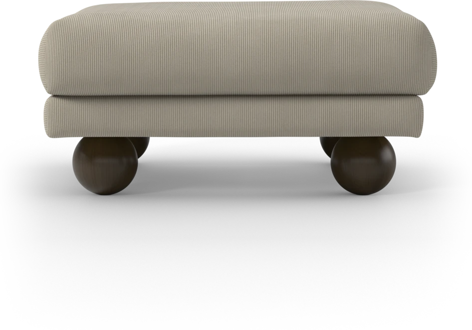 Harper - Fotpall - Beige