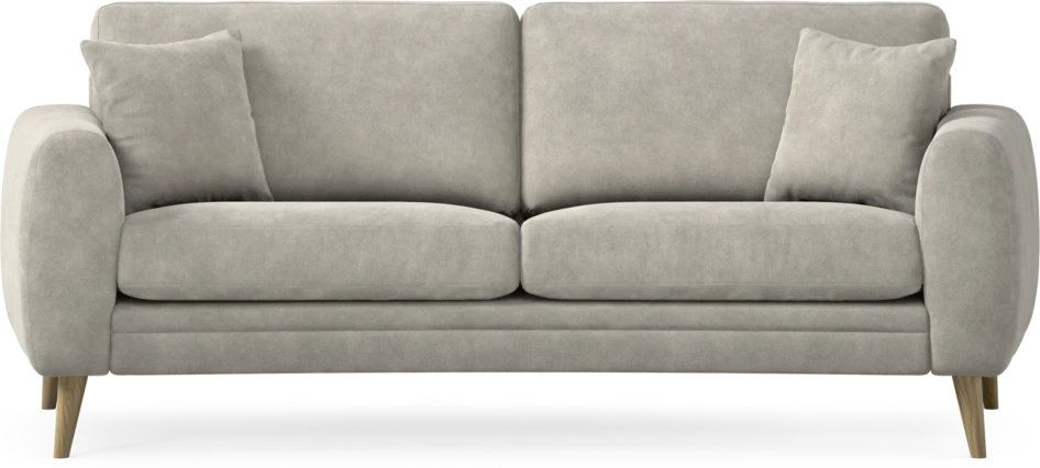 Eden - 2,5-sits soffa svängd - Grå
