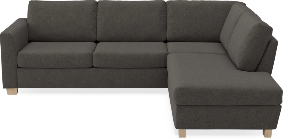 Friday - 2,5-sits soffa med divan höger - Grå