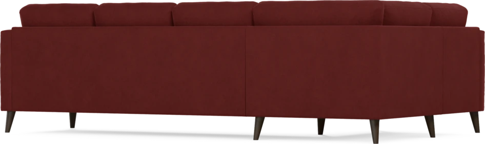 Eden - Hörnsoffa, 1+3-sits - Röd