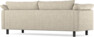 Cherrie - 3-sits soffa, hel dyna, fast klädsel - Beige