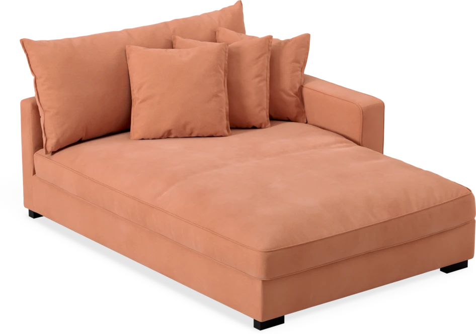 Rossi - Schäslong XL höger - Orange