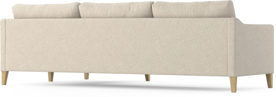 Winston - 3-sits soffa med schäslong, vändbar - Beige