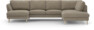 Madison Lux - 2-sits soffa med schäslong vänster och divan höger - Beige