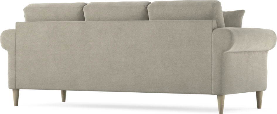 Eden - 3-sits soffa - Brun