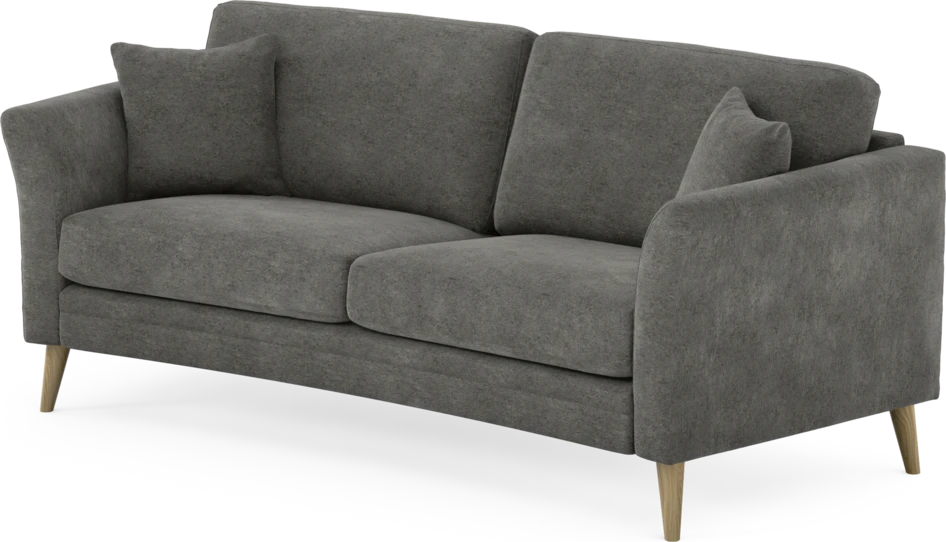 Eden - 2,5-sits soffa svängd - Grå