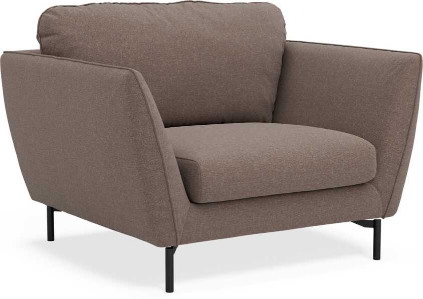 Madison Lux - Fåtölj, 70 cm - Brun