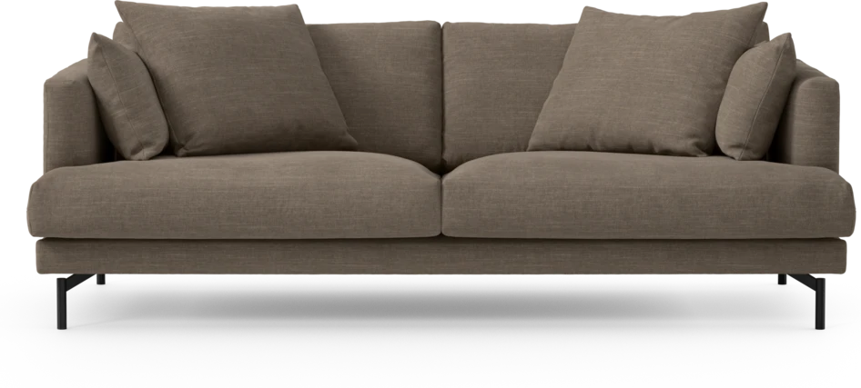 Harper - 3-sits soffa - Brun