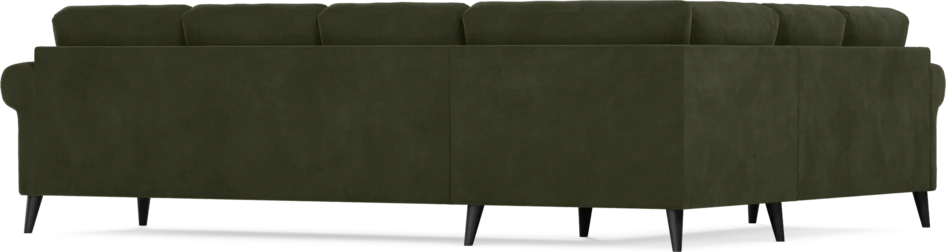 Eden - Hörnsoffa, 2+3-sits - Grön