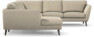 Madison Lux - Hörnsoffa med schäslong vänster - Beige