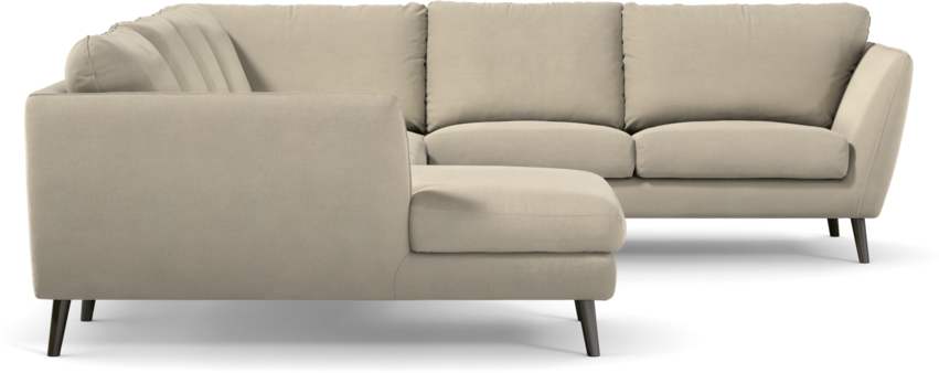 Madison Lux - Hörnsoffa med schäslong vänster - Beige