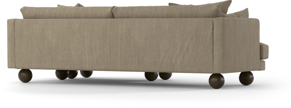 Harper - 4-sits med schäslong XL höger - Beige
