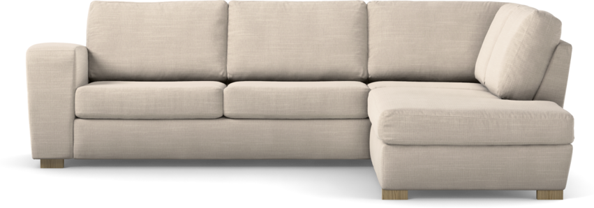 Friday - 2,5-sits soffa med divan höger - Beige