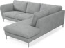 Madison - 2-sits soffa med divan höger - Vit