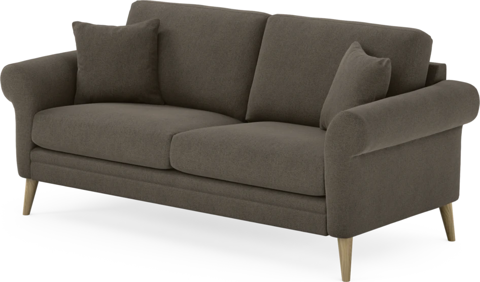 Eden - 2,5-sits soffa - Brun