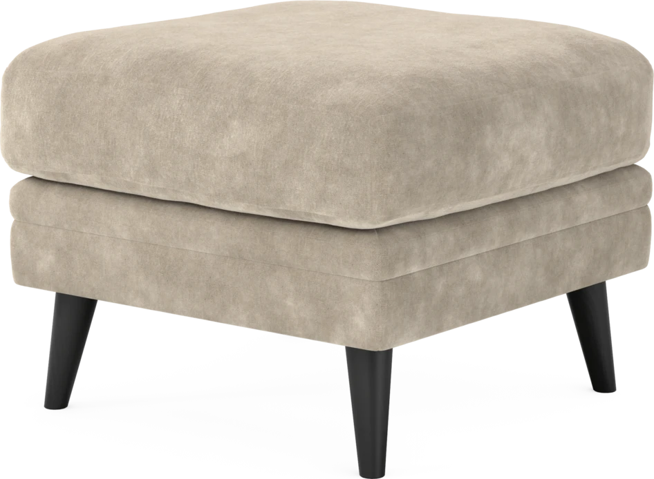 Eden - Fotpall - Beige