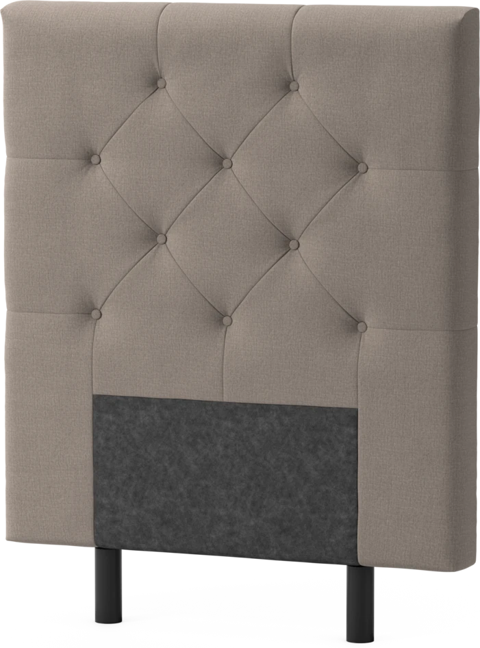 Delux Pikerad Låg - Sänggavel, 90-210 cm