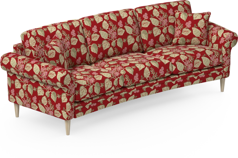 Eden - 3-sits soffa svängd - Flerfärgad