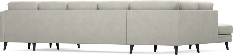 Eden - 3-sits soffa med divan vänster och schäslong höger - Grå