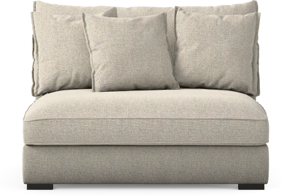 Rossi - 2-sits utan armstöd - Beige
