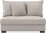 Rossi - 2-sits utan armstöd - Beige
