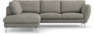 Madison Lux - 2-sits soffa med divan vänster - Vit